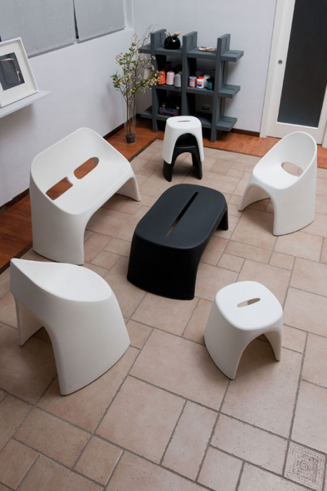 Taburete multicolor stivuibil pentru terasa / exterior - AMELIE SGABELLO [3]