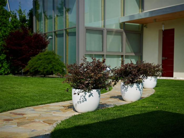 Vase gradina din plastic cu perete dublu ETRIA [11]