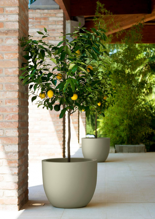 Vase gradina din plastic cu perete dublu ETRIA [13]