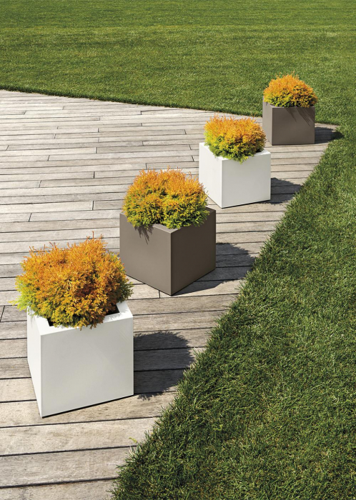 Vase gradina din plastic KUBE [10]