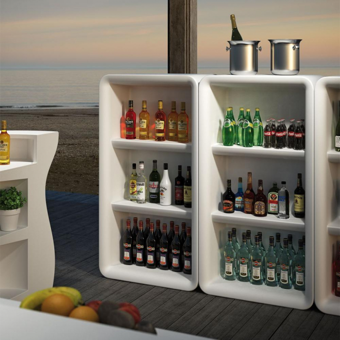 Retrobar luminos pentru exterior din polipropilena BARTOLOMEO DISPLAY [4]
