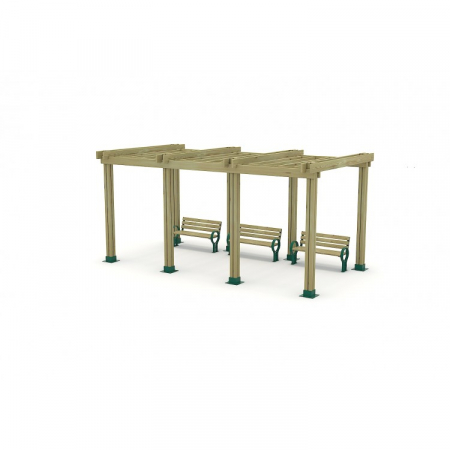 Pergole - 02PB Mobilier urban stradal Pergola parc