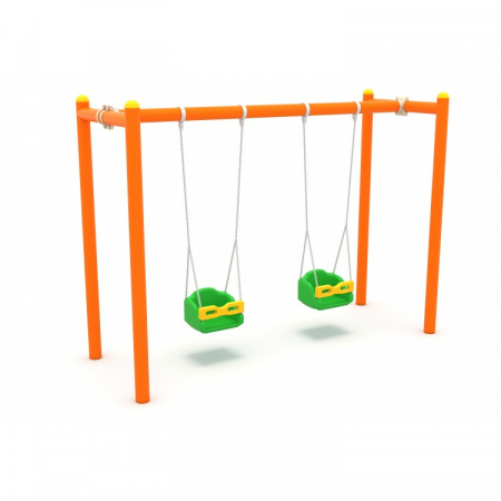 ELEMENTE & FIGURINE locuri joacă - 10OE Leagăn Element loc de joaca cu 2 locuri