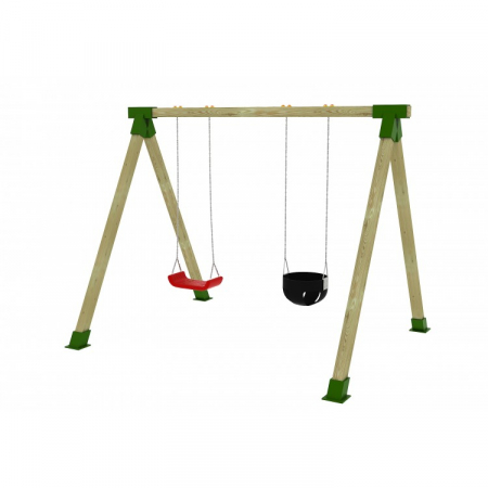 ELEMENTE & FIGURINE locuri joacă - 14OE Leagăn Element loc de joaca cu 2 locuri