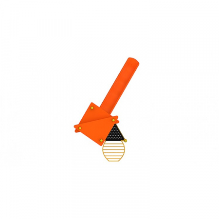 16M Clasic Echipament loc de joaca exterior parc din metal cu Tobogan si Cataratoare [2]