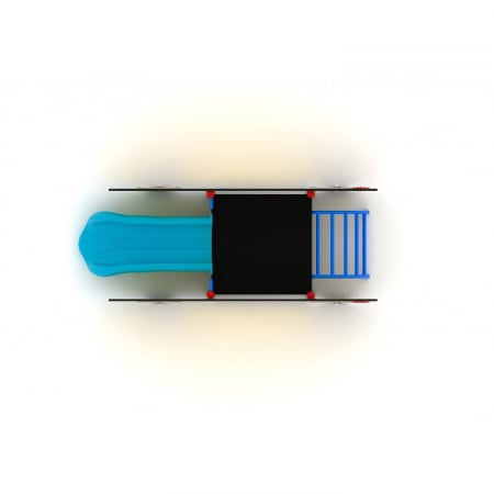 23YN Seria HDPE Echipament loc de joaca Masina cu Tobogan si Cățărătoare [2]