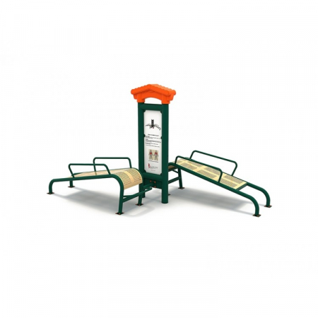 Echipamente Fitness cu Panouri - 28FT Echipament fitness exterior cu panou