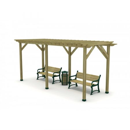 Pergole - 31PB Mobilier urban stradal Pergola parc
