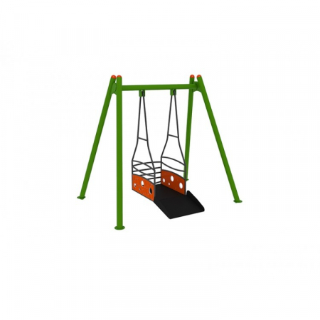 Echipamente joacă DIZABILITĂȚI - 35EG Element loc de joacă dizabilitati exterior din metal Leagan