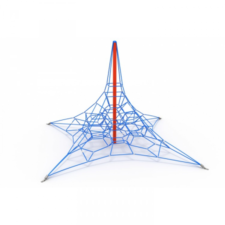 Echipamente joacă METAL - 41IP Seria Franghie Echipament loc de joaca cu Cățărătoare Spider