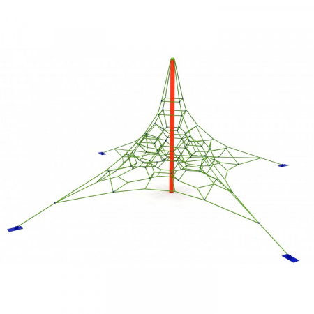 Echipamente joacă METAL - 42IP Seria Franghie Echipament loc de joaca cu Cățărătoare Spider