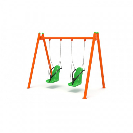 Echipamente joacă DIZABILITĂȚI - 44EG Element loc de joacă dizabilitati exterior din metal Leagăn