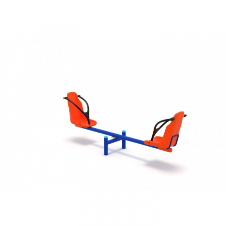 Echipamente joacă DIZABILITĂȚI - 45EG Element loc de joacă dizabilitati exterior din metal Balansoar