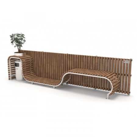 Banci - 46B Mobilier urban stradal Banca exterior parc