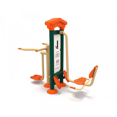 Echipamente Fitness cu Panouri - 64FT Echipament fitness exterior cu panou