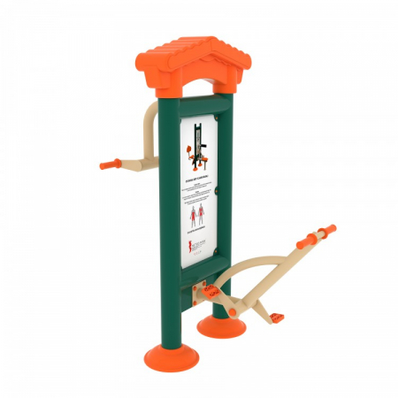 Echipamente joacă DIZABILITĂȚI - 66FT Echipament fitness dizabilitati exterior din metal