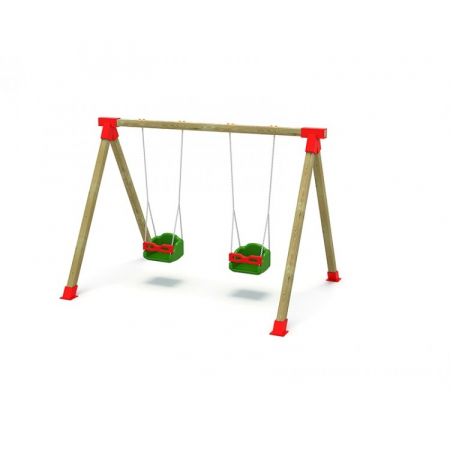 ELEMENTE & FIGURINE locuri joacă - 71OE Leagăn Element loc de joaca cu 2 locuri