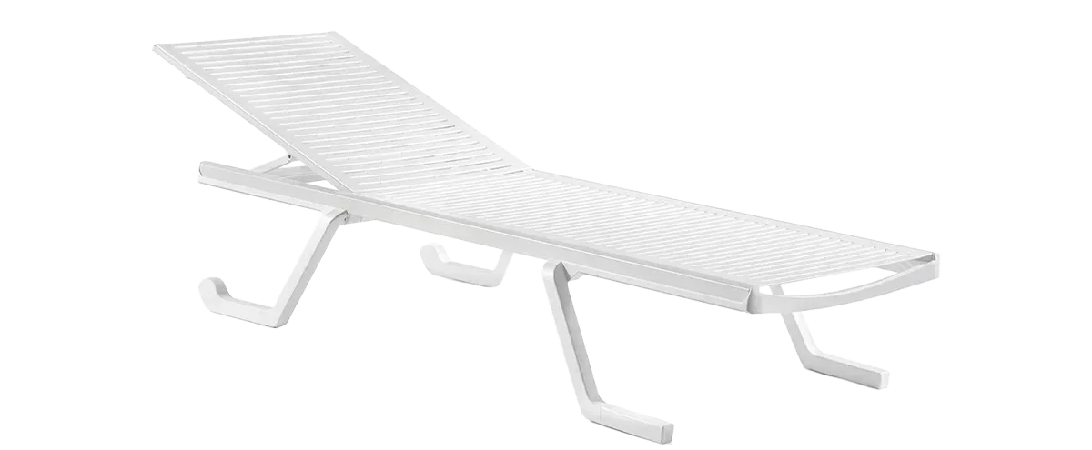 Sezlonguri din plastic - Sezlong stivuibil pentru plaja, piscina si spa - DOGE