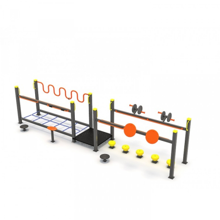 Echipamente Fitness Standard - 93FT Ansamblu Echipamente fitness exterior Fit&Safe