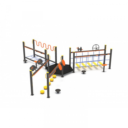 Echipamente Fitness Standard - 94FT Ansamblu Echipamente fitness exterior Fit&Safe