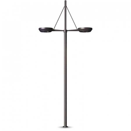 MOBILIER URBAN & LOCURI DE JOACA - A3004 Stalpi de iluminat moderni stradali alei pietonale si parcuri