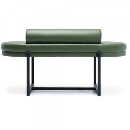 Bancheta 2 locuri stil art deco pentru cafenea si sala asteptare OSLO [2]