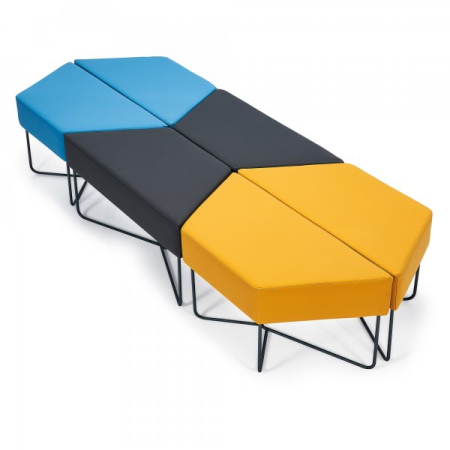 Bancheta modulara pentru sala asteptare si receptie - FRAGS [4]