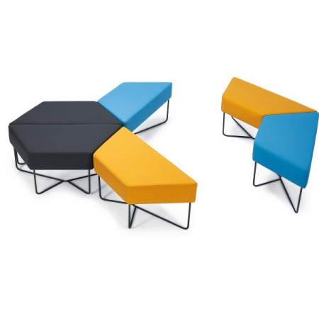 Bancheta modulara pentru sala asteptare si receptie - FRAGS [6]