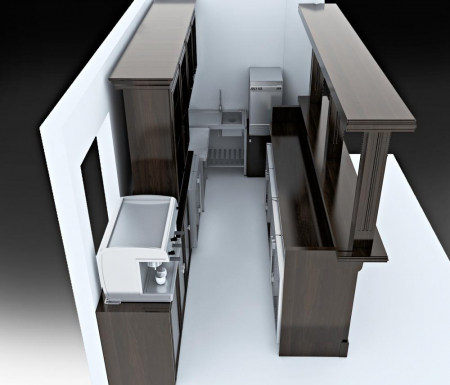 Bar lemn masiv + mdf furnituit la comanda - Campulung, Arges (2015) [8]