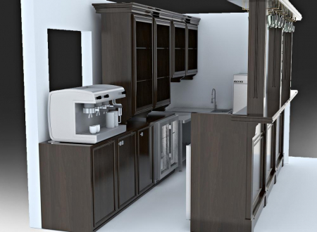 Bar lemn masiv + mdf furnituit la comanda - Campulung, Arges (2015) [7]