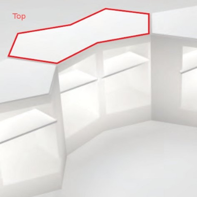 Bar modular luminos pentru interior / exterior ICEBERG [8]