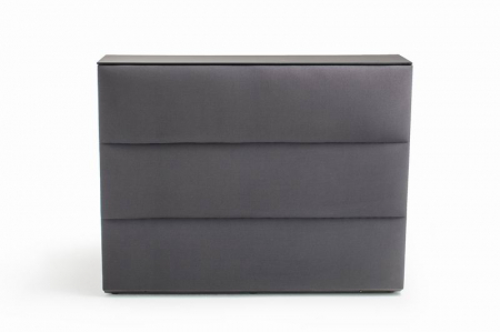 Birou pentru receptie, modular si tapitat OBLIQUE SOFT [1]