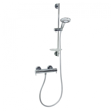Obiecte sanitare - Baterie dus termostatic cu coloana DRAKO 339303AS