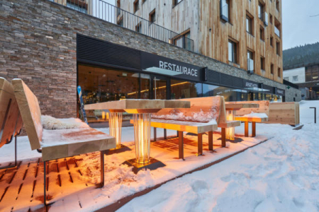 Baza de masa terasa cu incalzitor electric RESTO 2 in 1 [4]