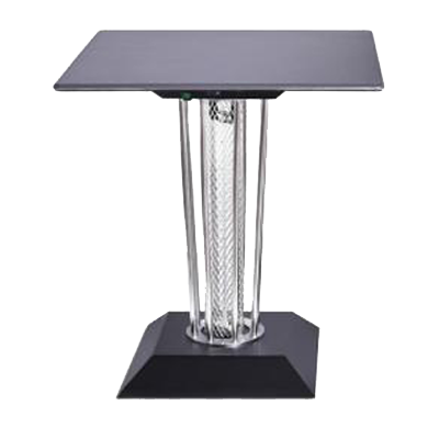 Picioare de masa din metal - Baza de masa terasa cu incalzitor electric RESTO 2 in 1