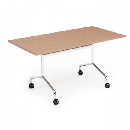Birou office - Birou cadru metalic blat pal laminat pliabil FLIB