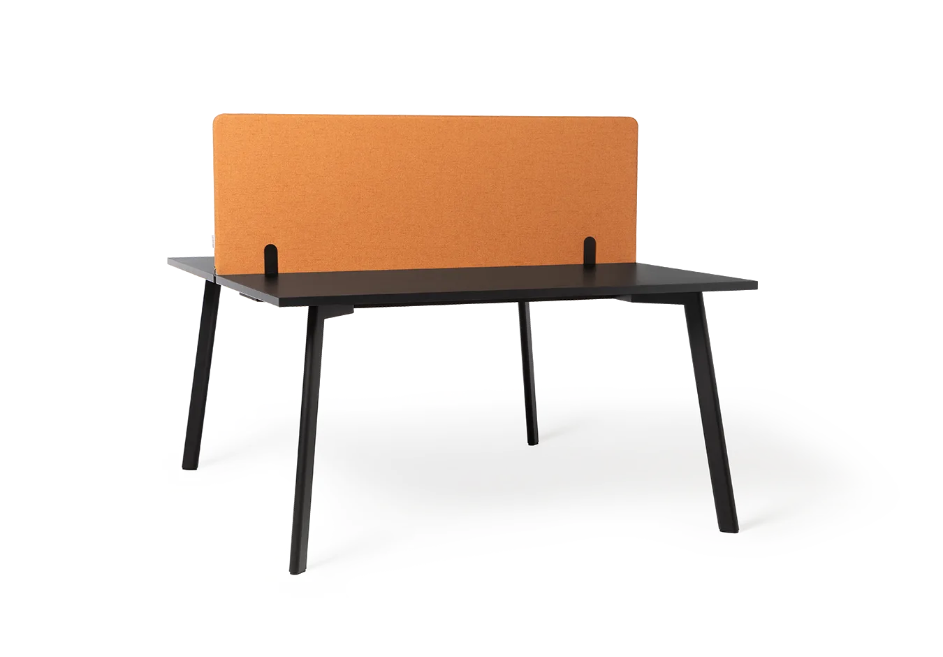 MOBILIER OFFICE - Birou cu panou fonoabsorbant pentru doua persoane - MINIMUS