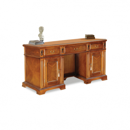 MOBILIER OFFICE - Birou directorial din lemn masiv in stil clasic VICTORIA