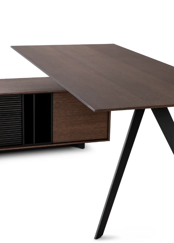 Birou directortial modern cu consola inclusa - DIGNIS [3]