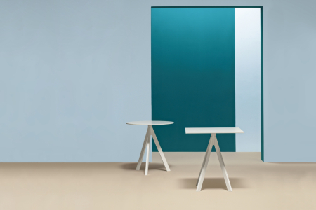 Blat din HPL Compact complet alb cu design modern minimalist [4]
