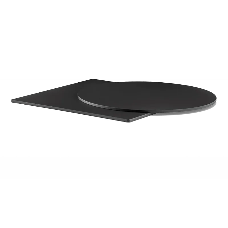 Blaturi din HPL Compact - Blat din HPL Fenix de culoare negru pentru HoReCa