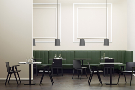 Blat din HPL Fenix de culoare negru pentru HoReCa [2]