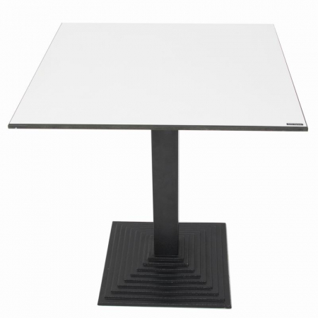 Blat de mesa subtire pentru exterior din HPL Compact - MONOCROM [1]