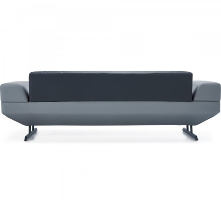 Canapea birou in stil streamline cu spatar cu nasturi - BUGATTI-D [3]