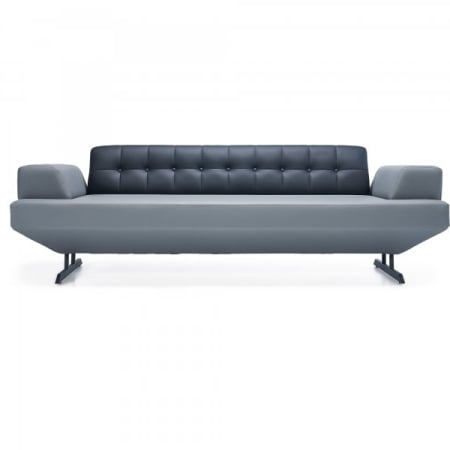 Canapea birou in stil streamline cu spatar cu nasturi - BUGATTI-D [1]