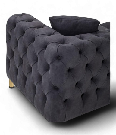Canapea chesterfield luxury cu picioare metalice - CLASY [2]