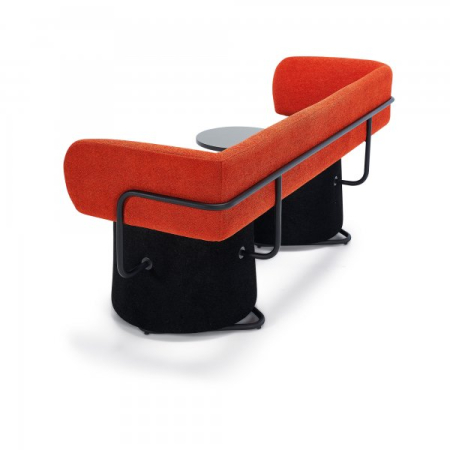 Canapea cu 2 locuri si masa incorporata pentru HoReCa - COUPLE [1]