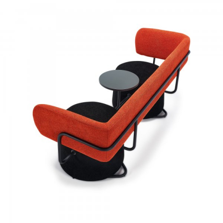 Canapea cu 2 locuri si masa incorporata pentru HoReCa - COUPLE [4]