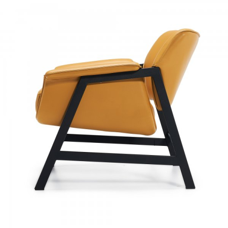 Canapea de birou sculturala cu cadru din metal - SPACE [1]