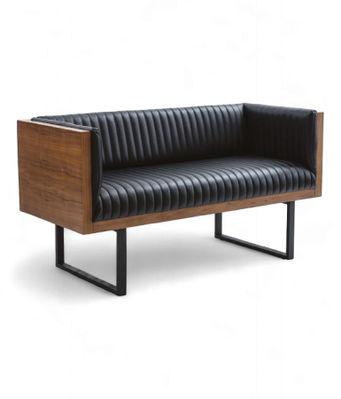 Canapele office - Canapea eleganta cu cadru metalic pentru HoReCa - COLMAR